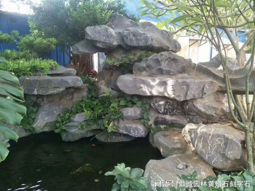 太湖石原石假山堆疊造景設(shè)計 太湖石案例效果圖片