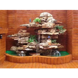 仿石假山設(shè)計制作_太原恒陽假山噴泉_大同仿石假山